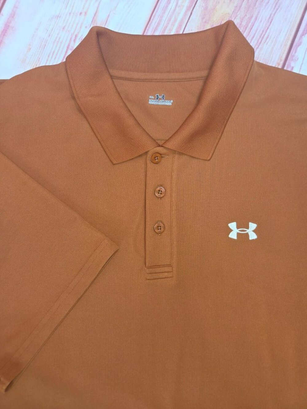 Under Armour Performance Burnt Orange Polo 3XL
